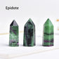 Runyangshi Crystal Point Prism Crafts Natural Stone Quartz Tower 36 Colors Energy Mineral Wand Home Decoration