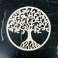 Wooden Flower Of Life Christmas Ornaments, Sacred Geometry Ornaments Home Decoration, Wood Sign Wall Art Seed of Life  Coaster