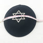 Star of David Kippot Kippa Kippah Kipa 15cm Jewish Yarmulke Beanies hat Skull cap