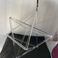 9inch clear Crystal singing Merkaba double pyramids for sound healing music therapy and chakra balancing