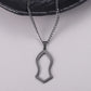 NALAIN NECKLACE Pendant Stainless Steel Jewelry Arabic God Messager Gift For men AYATUL KURS Muslim Allah's Slipper Pendant
