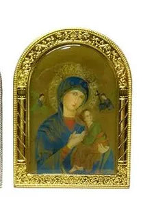 Church Utensils Icon Catholic Jesus Ornament Christian Cross Virgin Mary Catholicism Orthodox Figurines Home Decoration Religiou