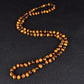 Natural Tiger Eye Stone Beads Necklaces Men Fashion Meditation Yoga Necklaces for Women New Design Handmade Reiki Prayer Jewelry