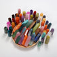Runyangshi Crystal Point Prism Crafts Natural Stone Quartz Tower 36 Colors Energy Mineral Wand Home Decoration