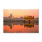 Sikhism Canvas Painting Golden Temple Amritsar Posters Wall Art Hindu Religion Holy Land Pictures for Living Room Decor Unframed