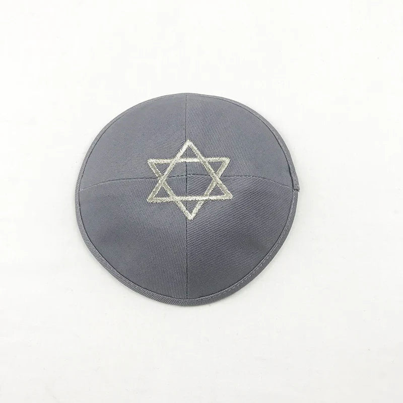 Star of David Kippot Kippa Kippah Kipa 15cm Jewish Yarmulke Beanies hat Skull cap