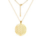 Flower of Life Sacred Geometry Necklace Stainless Steel Mandala Neck Chain Women Men Vintage Universal Spiritual Jewelry