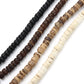 5mm 8mm 10mm Round Natural Wood Spacer Beads Wooden Prayer Beads for DIY Necklaces Bracelets Jewelry Making Supplies