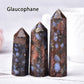 Runyangshi Crystal Point Prism Crafts Natural Stone Quartz Tower 36 Colors Energy Mineral Wand Home Decoration