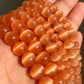 Natural Moon Stone Beads White Cat Eye Round Loose Beads 4/6/8/10/12mm Jewelry Making DIY Bracelet 15" Strand
