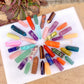 Runyangshi Crystal Point Prism Crafts Natural Stone Quartz Tower 36 Colors Energy Mineral Wand Home Decoration
