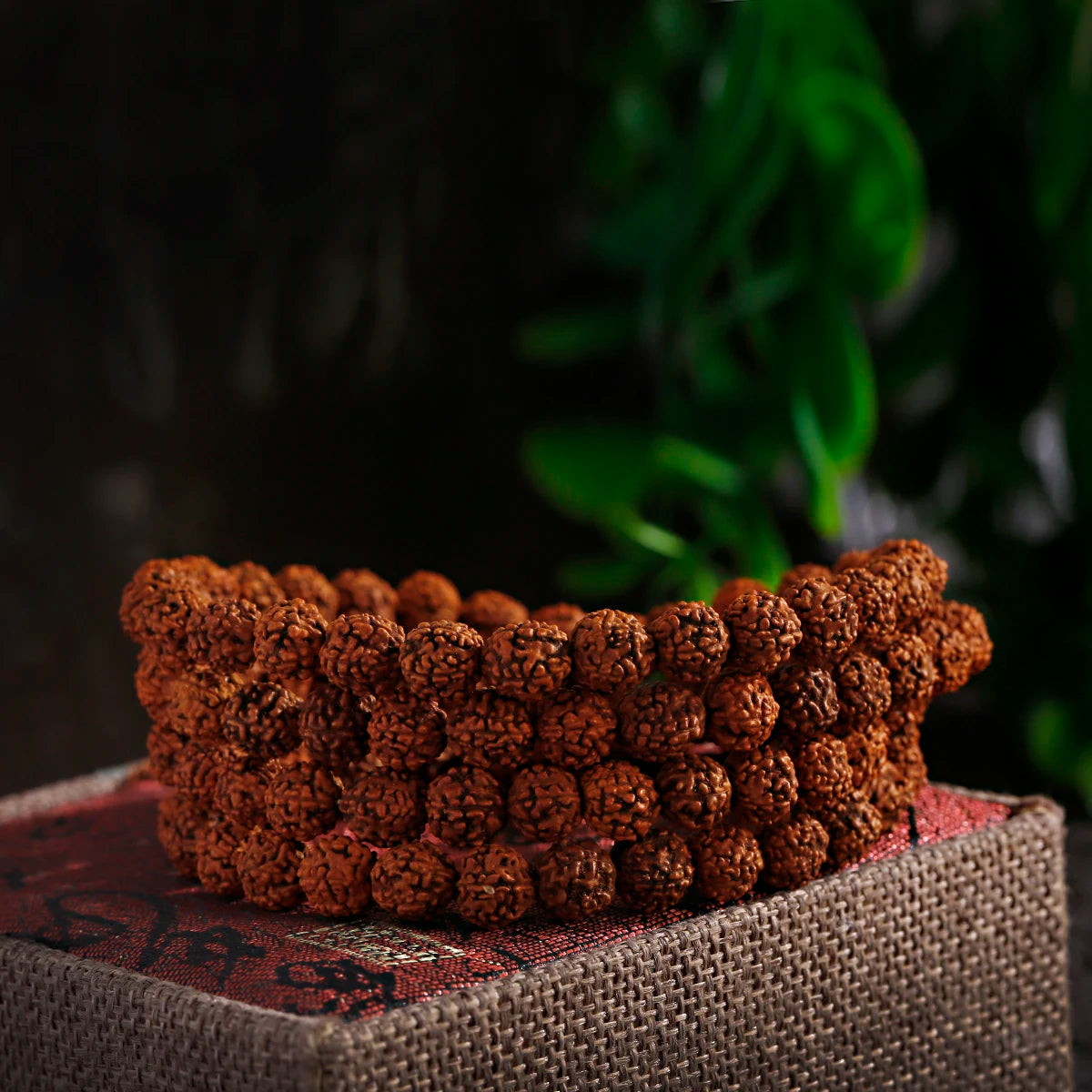 6/8/10mm Rudraksha Beads Meditation Mala Bead Jewelry Making Prayer Chakras 108Pcs Bodhi Tibetan Buddhism Bracelet Beads Buddhis