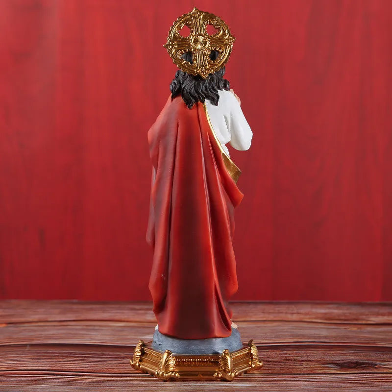30cm 23cm Religious Jesus Sanctification figurine Decoration Resin Crafts Church supplies Religioso statue et sculptures home