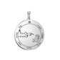 Key of Solomon Pendant for Necklace Stainless Steel Jewelry Amulet Mystical Moon Saturn Jupiter Sun Venus Mars Mercury Charms