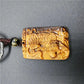 Natural tiger eye pseudocrocidolite tiger KeyChain Men crystal KeyChain lucky accessories transhipped KeyChain
