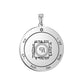 Key of Solomon Pendant for Necklace Stainless Steel Jewelry Amulet Mystical Moon Saturn Jupiter Sun Venus Mars Mercury Charms