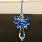 1PCS Rainbow Guardian Angel Crystal Suncatcher Hangings Crystal Glass Ornament Home Garden Decoration Porch Decor