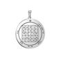 Key of Solomon Pendant for Necklace Stainless Steel Jewelry Amulet Mystical Moon Saturn Jupiter Sun Venus Mars Mercury Charms