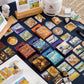 Journamm 45pcs/lot World Famous Paintings Series Mini Box Stickers Scrapbooking Creative Decorative Stationery Sealing Stickers