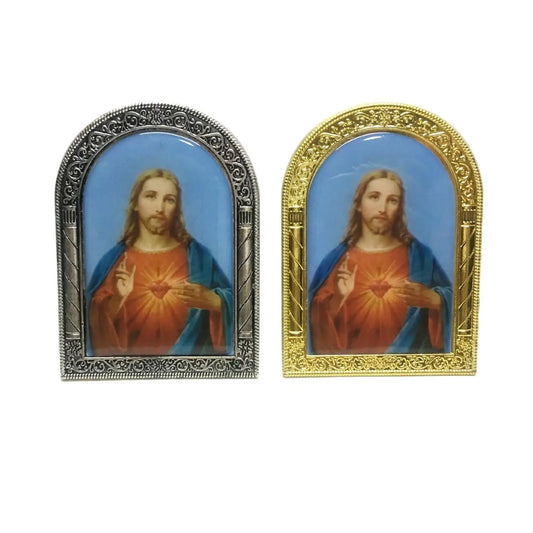 Church Utensils Icon Catholic Jesus Ornament Christian Cross Virgin Mary Catholicism Orthodox Figurines Home Decoration Religiou