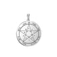 Key of Solomon Pendant for Necklace Stainless Steel Jewelry Amulet Mystical Moon Saturn Jupiter Sun Venus Mars Mercury Charms