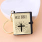 Muslim New Style Can Read Key ring Ark Quran Islamic Pendant Keychain Real Paper Pendant Religious Jewelry Wholesale
