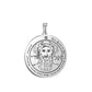 Key of Solomon Pendant for Necklace Stainless Steel Jewelry Amulet Mystical Moon Saturn Jupiter Sun Venus Mars Mercury Charms