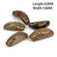 1/2pcs Prayer Mala Tibetan Mystical Dzi 3 Green Eyes Oval Beads DIY Bracelet Necklace Charms Findings For Jewelry Making 8x12mm