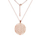 Flower of Life Sacred Geometry Necklace Stainless Steel Mandala Neck Chain Women Men Vintage Universal Spiritual Jewelry