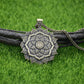 Om Yoga Lotus Flower Pendant Necklace Religious Buddha Mandala Meditation Spiritual Indian Jewelry