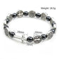 VILLWICE Catholic Rosary Bracelet St. Benedict Medal Cross Prayer Bracelets Hematite Beads Religion Jewelry Accessories