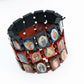 1PCS 3colors Saints Religion rosary Wooden Bracelets Fashion Wooden Jesus Bracelet Wooden Rosary Religious Jewelry For Womengifs