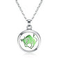 12 Constellations Styles Magnetic Aromatherapy Necklace Jewelry Perfume Pendant Stainless Steel Essential Oil Diffuser Lockets