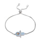 Juya Handmade Copper Adjustable Chains Micro Pave Zircon Enamel Greek Evil Eye Of Fatima Hamsa Hand Bracelets For Women Men