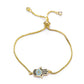 Juya Handmade Copper Adjustable Chains Micro Pave Zircon Enamel Greek Evil Eye Of Fatima Hamsa Hand Bracelets For Women Men