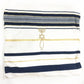 JKRISING Messianic Jewish Tallit Blue and Gold Prayer Shawl Talit and Talis Bag Prayer scarfs