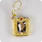 Mini Box Arabic language Koran Quran Islam Muslim ALLAH real paper can read Pendant Key Chains Fashion Religious jewelry