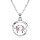 12 Constellations Styles Magnetic Aromatherapy Necklace Jewelry Perfume Pendant Stainless Steel Essential Oil Diffuser Lockets