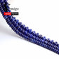 Wholesale Natural Stone Lapis Lazuli Rondelle Beads For Needlework Jewelry Making 2x4x6x8mm Abacus Beads Diy Bracelet 15"