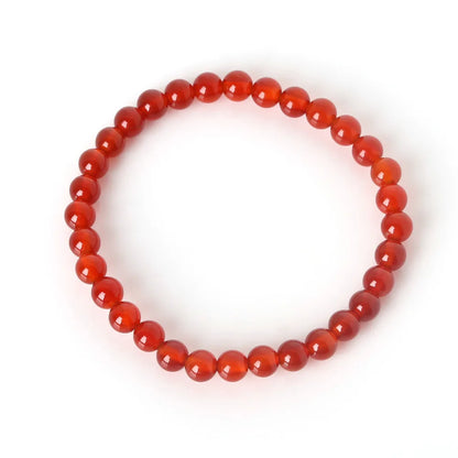 6MM Natural Stone Loose Spacer Beads Bracelet Men Power Charm Bracelet Energy Yoga Mala stretch Bracelets for women