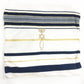 JKRISING Messianic Jewish Tallit Blue and Gold Prayer Shawl Talit and Talis Bag Prayer scarfs