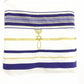 JKRISING Messianic Jewish Tallit Blue and Gold Prayer Shawl Talit and Talis Bag Prayer scarfs