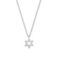 Pentagram Necklaces Pendants Stainless Steel  Chain Star Of David Choker Necklace For Women Jewish Jewelry Collares
