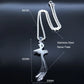 Arabic Sword Saudi Stainless Steel Islamic Muslim Zulfiqar Imam Ali Swords Necklaces for Men Islam Accessories Gift  Jewelry 656