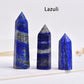 Runyangshi Crystal Point Prism Crafts Natural Stone Quartz Tower 36 Colors Energy Mineral Wand Home Decoration