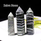 Runyangshi Crystal Point Prism Crafts Natural Stone Quartz Tower 36 Colors Energy Mineral Wand Home Decoration