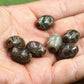 1/2pcs Prayer Mala Tibetan Mystical Dzi 3 Green Eyes Oval Beads DIY Bracelet Necklace Charms Findings For Jewelry Making 8x12mm