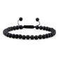 Adjustable Mini Natural Stone Lava Tiger Eye Beaded Bracelets & Bangle for Women Men Chakra Beads Braided Bracelet Charm Jewelry
