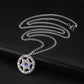 My Shape Star of David Crystal Pendant Necklace for Men Women Hebrew Talisman Amulet Supernature Stainless Steel Jewish Jewelry