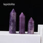 Runyangshi Crystal Point Prism Crafts Natural Stone Quartz Tower 36 Colors Energy Mineral Wand Home Decoration
